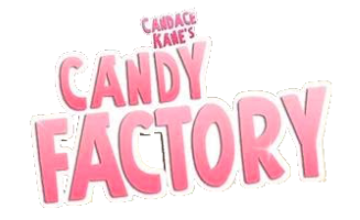 Candace Kane's Candy Factory title screen for Nintendo DS